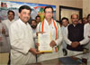 MPCC Newly Appointed President Balasaheb Thorat Taking Charge in Presence Of Congress Party Senior Leaders.