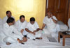 NCP.LEADERS MEETS AT RESIDENCE OF GUARDIAN MIN.JAYANTRAO PATIL AT MAHALAKSHMI. NCP.LEADERS MEETS AT RESIDENCE OF GUARDIAN MIN.JAYANTRAO PATIL AT MAHALAKSHMI.