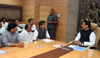 CHIEF MINISTER PRITHVIRAJ CHAVAN & SHIV SENA YUVA LEADER ADITYA THAKRE AT VIDHAN BHAVAN.