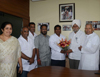 MRCC TREASURER DR. AMARJIT SINGH MANHAS FELICITATED AT MRCC OFFICE ON BEING APPOINTED AS CHANCELLORS NOMINEE ON BOARD MANAGEMENT OF BRIJ UNIVERSITY RAJASTHAN.