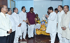 Ministers,MP's & MLA's Meeting with RPI Leader & MOS Ramdas Athawale for Condolence at Savidhan Bunglow Bandra.