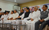 CHIEF MINISTER PRITHVIRAJ CHAVAN & MAHARASHTRA STATE CONGRESS LEADER'S MEETING AT TILAK BHAVAN DADAR. CHIEF MINISTER PRITHVIRAJ CHAVAN & MAHARASHTRA STATE CONGRESS LEADER'S MEETING AT TILAK BHAVAN DADAR.