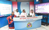 Minister Aaditya Thackeray with the Minister of School Education Varsha Gaikwad Visited Mumbai Municipal Virtual Studio in Dadar.