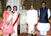 GOVERNOR K.SANKAARANARAYANAN & CHIEF MINISTER PRITHVIRAJ CHAVAN AT RAJ BHAVAN MUMBAI.