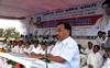 CHEIF MINISTER PRITHVIRAJ CHAVAN & MINISTER NARAYANRAO RANE AT KARANJA URAN IN RAIGAD DIST.