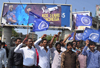 RPI PROTEST AGAINST IPL CRICKET AT BANDRA. RPI PROTEST AGAINST IPL CRICKET AT BANDRA.