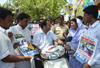 SOUTH MUMBAI NSUI STUDENT CAMPAIGN FOR ROAD SAFETY AT BYCULLA. SOUTH MUMBAI NSUI STUDENT CAMPAIGN FOR ROAD SAFETY AT BYCULLA.