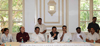 CHIEF MINISTER PRITHVIRAJ CHAVAN & CONGRESS MP's,MLA's & MINISTER's MEETING WITH TRADERS ON ISSUE OF LBT AT SAHYADRI GUEST HOUSE.