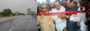CHIEF MINISTER PRITHVIRAJ CHAVAN & DY CHIEF MINISTER AJITDADA PAWAR INAUGURATED EASTERN FREEWAY AT ORANGE GATE.