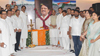 TRIBUTE TO LATE EX.CHIEF MINISTER & EX UNION MINISTER VILASRAO DESHMUKH ON HIS IST DEATH ANNIVESARY BY MPCC AT GANDHI BHAVAN IN MUMBAI.