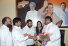 ON TEACHER'S DAY MUMBAI CONGRESS PRESIDENT PROF.JANARDAN CHANDURKAR AT RAJIV GANDHI BHAVAN.