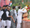 AICC VICE PRESIDENT RAHUL GANDHI AT BALEWADI PUNE.
