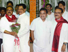 PWD & TOURISM MINISTER CHAGAN BHUJBAL ON HIS 66th BIRTHDAY CELEBRATED IN MUMBAI AT RAMTEK BUNGALOW. PWD & TOURISM MINISTER CHAGAN BHUJBAL ON HIS 66th BIRTHDAY CELEBRATED IN MUMBAI AT RAMTEK BUNGALOW.