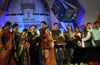 Chief Minister Prithviraj Chavan & Dy.Chief Minister Ajit Pawar During Co-operative Awards Function at Nagpur.