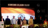 President Of India Pranab Mukherjee During 60th Anniversary Diamond Jubilee Celebration of K.C.College at Churchgate.