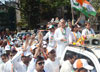 AICC Gen. Secretary & MP. Gurudas Kamat Campaigning Rally for MP Election at Goregaon.
