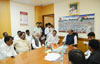 Prof.Jogendra Kawade Meets MPCC President Manikrao Thakre at Tilak Bhavan Dadar.