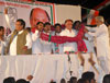 Congress/NCP/PRP(Kawade)/Republican Party of India (Democratic) Alliance MP.Candidate Gurudas Kamat Rally at Jogeshwari Assembly Area. Congress/NCP/PRP(Kawade)/Republican Party of India (Democratic) Alliance MP.Candidate Gurudas Kamat Rally at Jogeshwari Assembly Area.