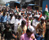 178-Dharavi Assembly Congress Candidate Varshatai Gaikwad Padyatra Rally. 178-Dharavi Assembly Congress Candidate Varshatai Gaikwad Padyatra Rally.