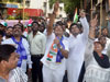 175-Kalina Assembly Congress Candidate Kripashankar Singh Padyatra Rally.