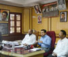MLA Nitesh Narayanrao Rane Meets BMC Comm.Ajoy Mehta at BMC Head Office CST.