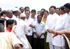 Congress Senior Leader Narayanrao Rane visit Drought Villages in Maharashtra.