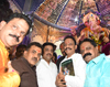 MPCC President Ashok Chavan & MRCC Sanjay Nirupam For "Lal Baugcha Raja" Ganpati Darshan.