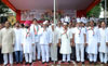 August Kranti Din in Mumbai at August Kranti Maidan.