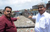 Mumbai Congress President Sanjay Nirupam on Pre- Monsoon Visit at Various Nala's in Mumbai. Mumbai Congress President Sanjay Nirupam on Pre- Monsoon Visit at Various Nala's in Mumbai.