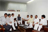 MINORITY MLA'S MEETS CHIEF MINISTER PRITHVIRAJ CHAVAN DISCUSS ON  MALEGAON ISSUE  AT VARSHA BANGLOW.