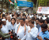 MUMBAI CONGRESS PROTEST AGAINST RELIANCE ENERGY IN MUMBAI