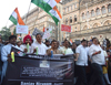 Mumbai Congress "Candle March" at CST.