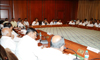 CHIEF MINISTER PRITHVIRAJ CHAVAN & DY.CHIEF MINISTER AJITDADA PAWAR & OTHER'S MINISTER AT SAHYADRI GUEST HOUSE.