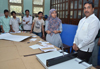 MINISTER MOHD.ARIF NASIM KHAN VISITED MINORITY ITI COLLEGE AT SIR J.J.SCHOOL OF ARTS CST. MINISTER MOHD.ARIF NASIM KHAN VISITED MINORITY ITI COLLEGE AT SIR J.J.SCHOOL OF ARTS CST.