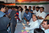 M.P.& EX UNION MINISTER GURUDAS KAMAT JANSAMPARK ABHIYAAN AT JOGESHWARI (E).