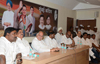 MUMBAI CONGRESS PRESIDENT PROF.JANARDAN CHANDURKAR & AICC GEN.SEC.& M.P. GURUDAS KAMAT IN EXECUTIVE MEETING AT RAJIV GANDHI BHAVAN AZAD MAIDAN. MUMBAI CONGRESS PRESIDENT PROF.JANARDAN CHANDURKAR & AICC GEN.SEC.& M.P. GURUDAS KAMAT IN EXECUTIVE MEETING AT RAJIV GANDHI BHAVAN AZAD MAIDAN.