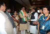 ALL INDIA MAHILA CONGRESS COMMITTEE NATIONAL COUNCIL MEETING AT HOTEL NOVOTEL JUHU INAUGURATED BY CHIEF MINISTER PRITHVIRAJ CHAVAN.