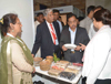 MINISTER NARAYANRAO RANE AT WTC DURING 3RD GES AT WTC. MINISTER NARAYANRAO RANE AT WTC DURING 3RD GES AT WTC.