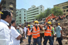 BUILDING COLLAPSED AT DOCKYARD .