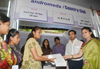 SWABIMAAN SANGHTNA PRESIDENT NITESH NARAYANRAO RANE DURING JOB FAIR AT PAREL. SWABIMAAN SANGHTNA PRESIDENT NITESH NARAYANRAO RANE DURING JOB FAIR AT PAREL.