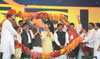 NAMO BJP "Maha Garjna"Rally At Bandra Kurla Complex.