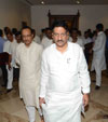 Chief Minister Prithviraj Chavan & Dy.Chief Minister Ajit Pawar for Tea Party at Sahayadri Guest House.