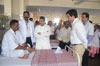Mumbai Suburban City Guardian Minister Mohd Arif Naseem Khan Visited Fire Spot Lotus Business Park at Andheri & Cooper Municipal Hospital Vile Parle.