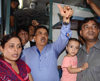 Mumbai Congress President & Ex.MP.Sanjay Nirupam Visited Lokmanya Tilak Terminus.