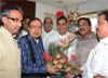 M.P.& EX.UNION MINISTER MURLI DEORA 75th BIRTHDAY CELEBRATION ON OCCASION MRCC PRESIDENT KRIPASHANKAR SINGH,MINISTER ARIF NASIM KHAN AT CHURCHGATE KHETAN BHAVAN.