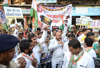 Mumbai Pradesh Youth Congress Protest at Mumbadevi. Mumbai Pradesh Youth Congress Protest at Mumbadevi.