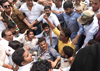 Mumbai Congress President Sanjay Nirupam with Team Protest against Dumping Ground issue at Deonar.