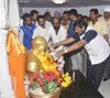 Hon'ble MOS Ramdas Athawale at Chaitya Bhoomi Dadar.
