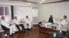 Congress NCP Leaders Meeting in Mumbai. Congress NCP Leaders Meeting in Mumbai.