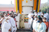 NCP Leaders Tribute to Maharashtra State Martyrs Memorial Day at Fort Hutatma Chowk Mumbai.